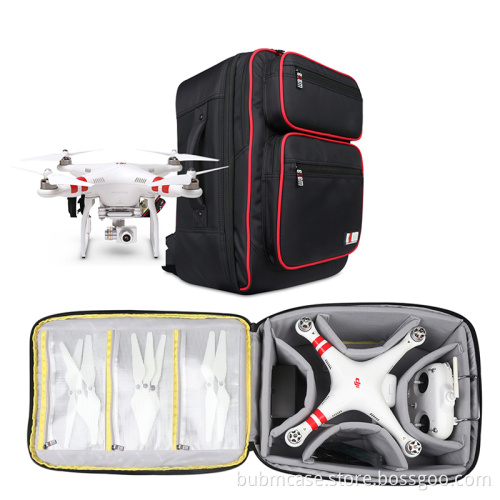 BUBM DJI Phantom 3 Waterproof Backpack Shoulder Carry Case Hard Box for DJI Phantom 3s Standard FPV Drone Quadcopter